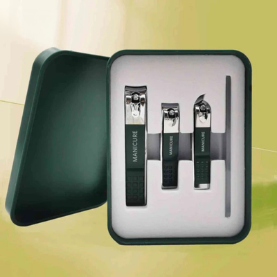 Clipora - Kit manucure complet avec design anti-éclaboussures