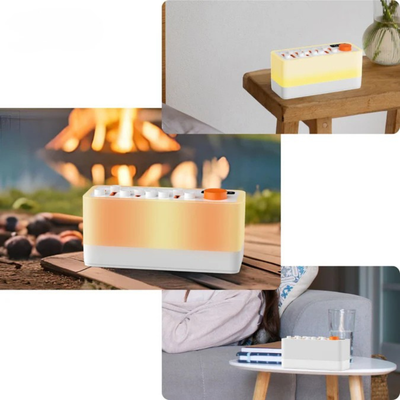 DreamGlow - Enceinte Bluetooth avec veilleuse et fonction réveil