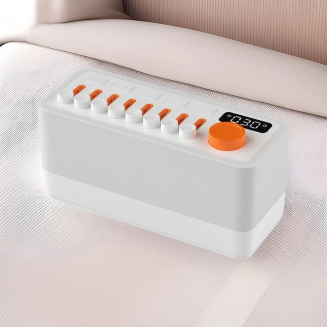 DreamGlow - Enceinte Bluetooth avec veilleuse et fonction réveil