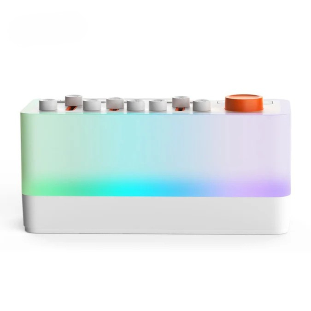 DreamGlow - Enceinte Bluetooth avec veilleuse et fonction réveil