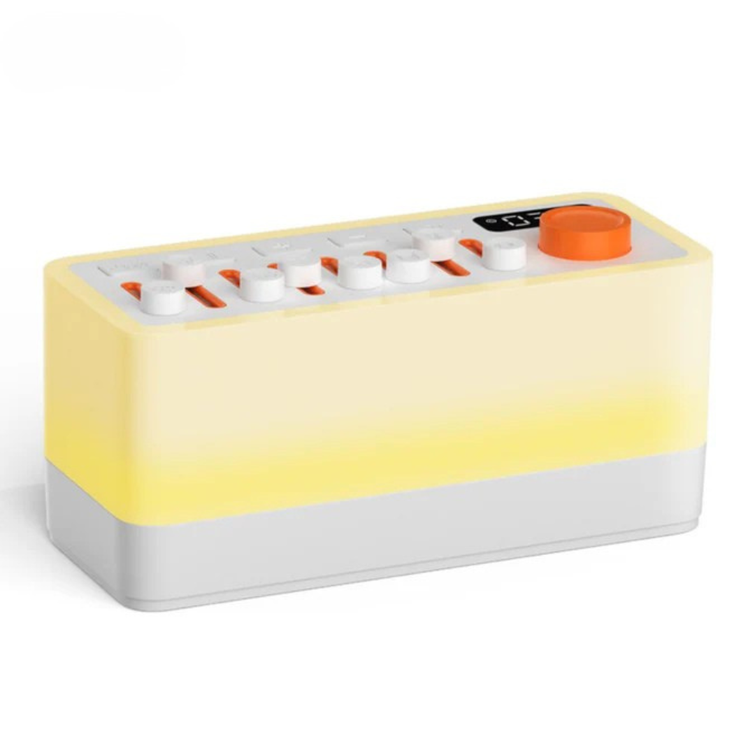 DreamGlow - Enceinte Bluetooth avec veilleuse et fonction réveil