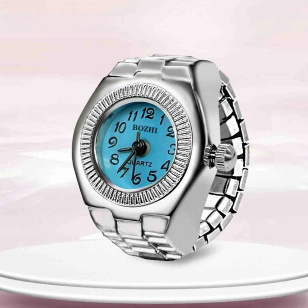Timevera - Ring horloge - Verstelbaar stijlvol unisex design