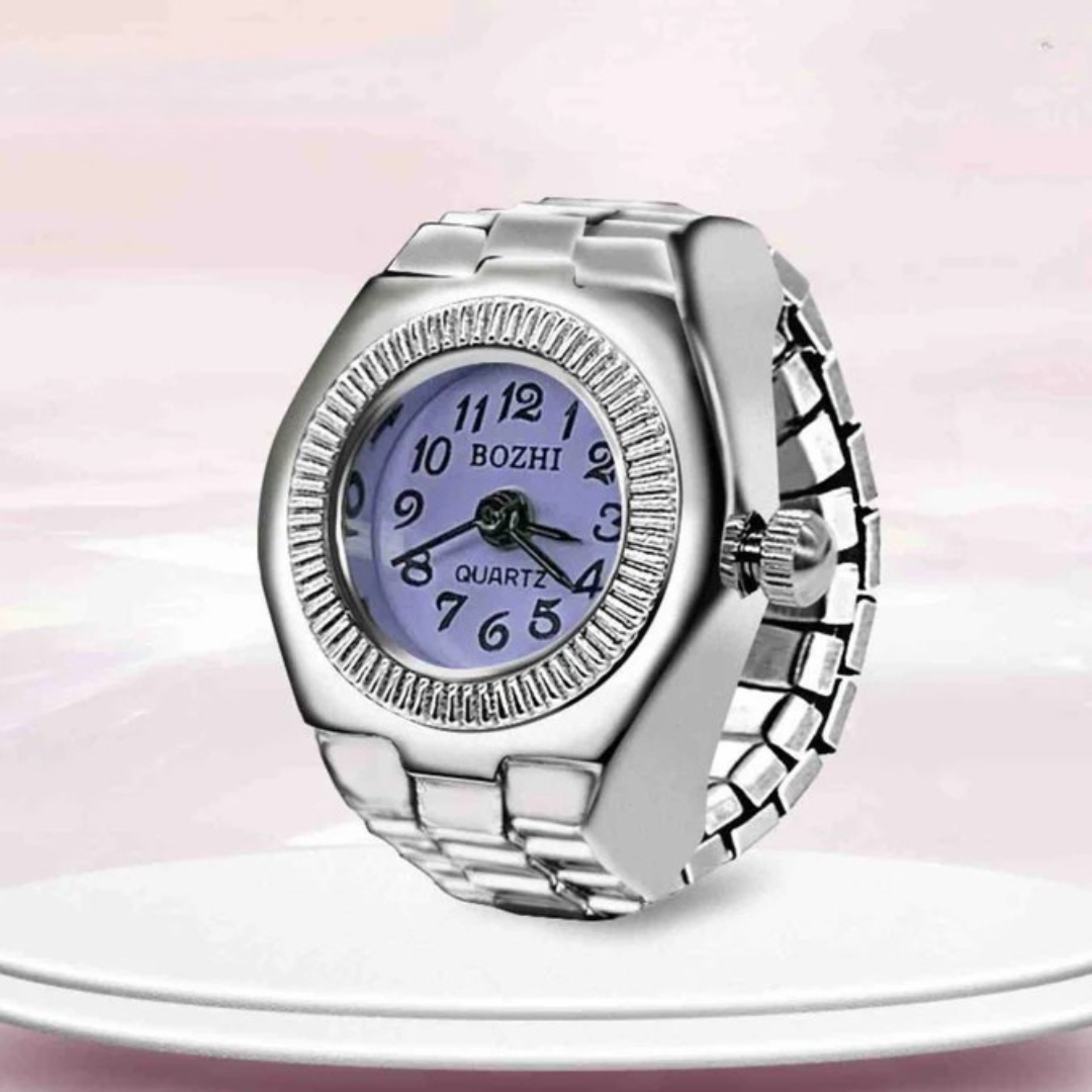 Timevera - Ring horloge - Verstelbaar stijlvol unisex design