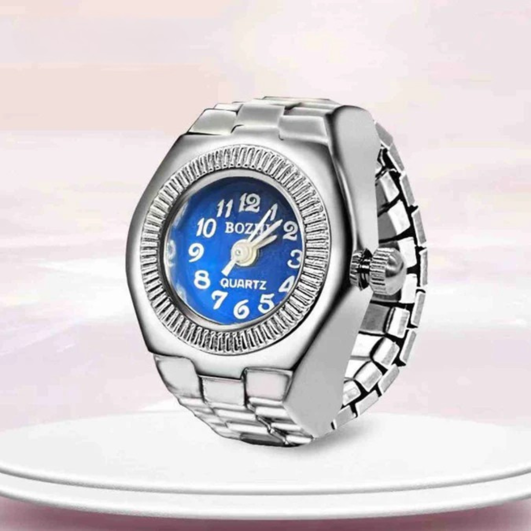 Timevera - Ring horloge - Verstelbaar stijlvol unisex design