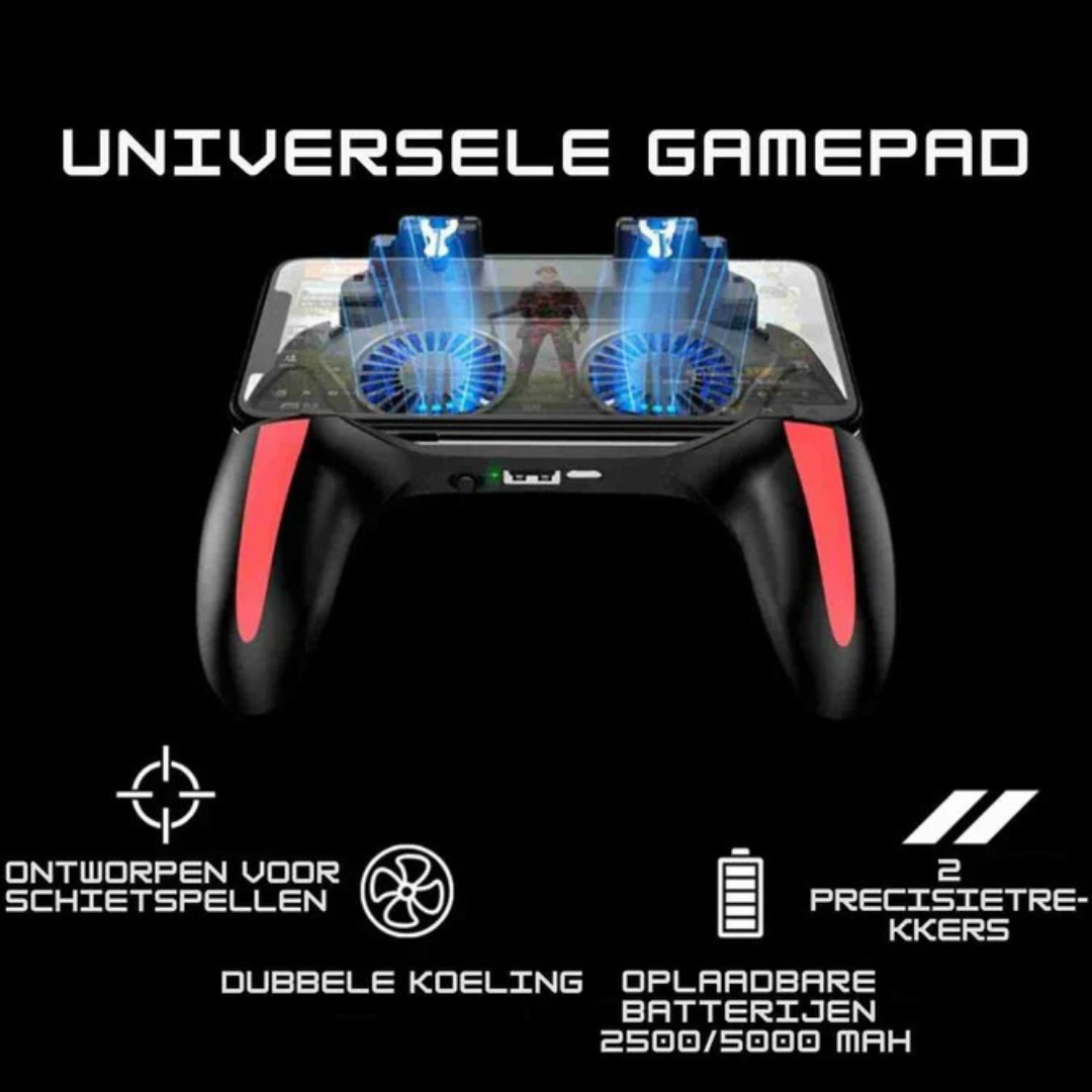 GameFlex H10 - Mobile Gaming Controller - FPS grip met koeling en oplaadfunctie