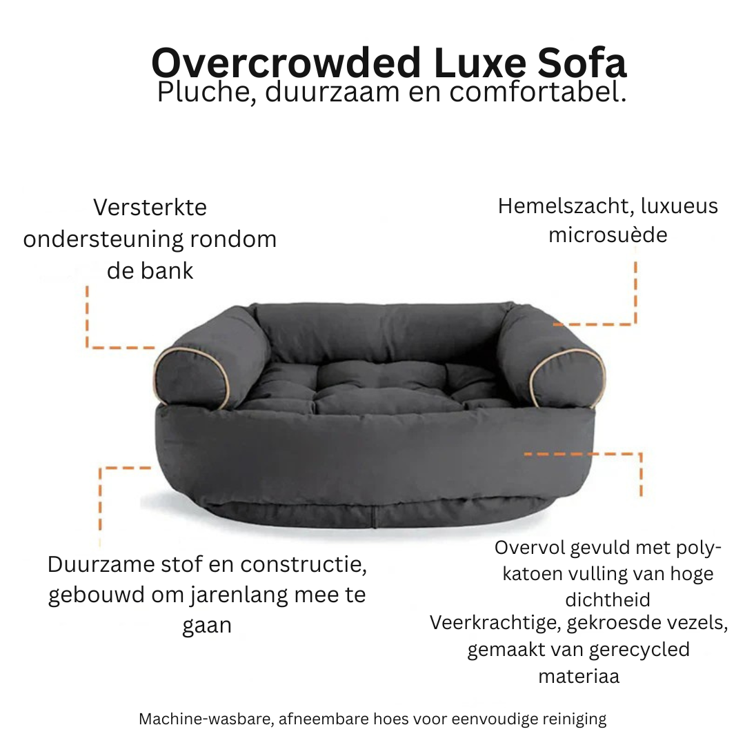 Hondenbank - Orthopedische Kalmerende Sofa - Dream Paw Sofa