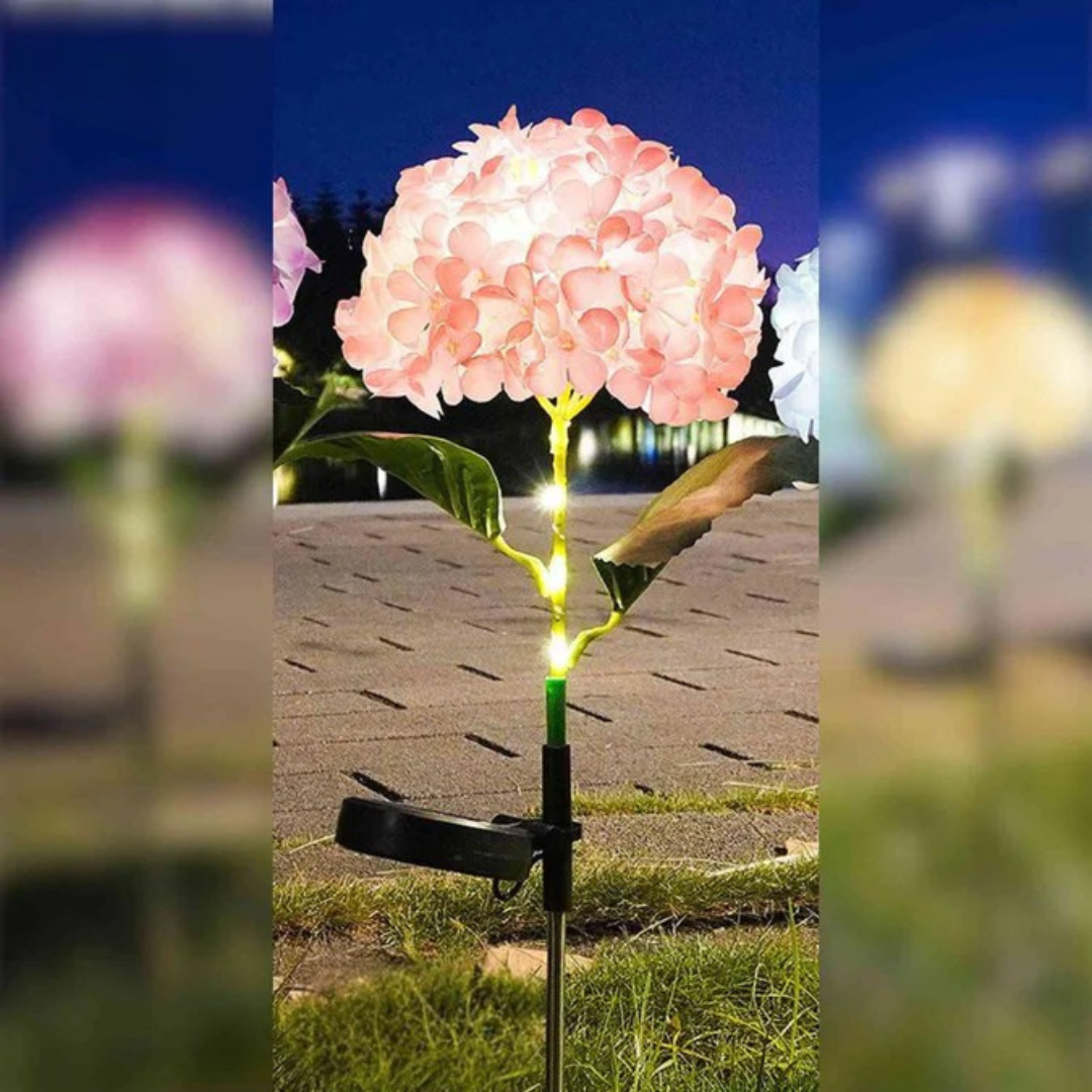 Florora - Solar bloemen lantaarn voor tuin sfeer