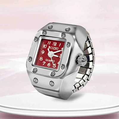 Timevera - Montre bague - Design unisexe élégant et ajustable