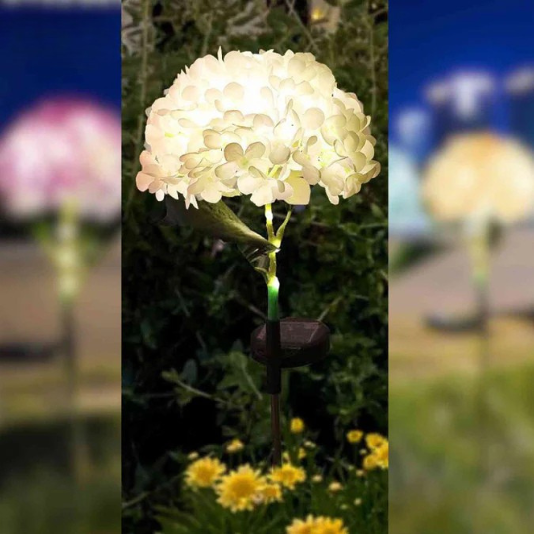 Florora - Solar bloemen lantaarn voor tuin sfeer