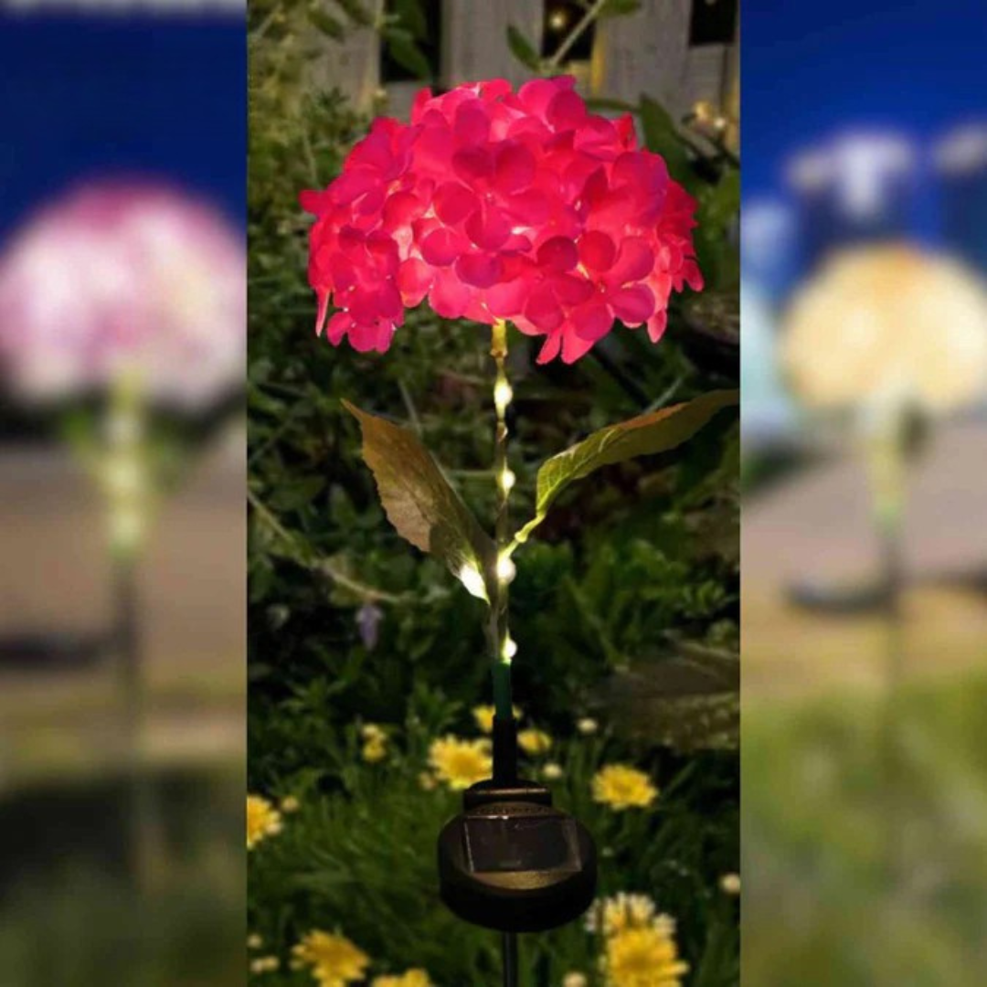 Florora - Solar bloemen lantaarn voor tuin sfeer