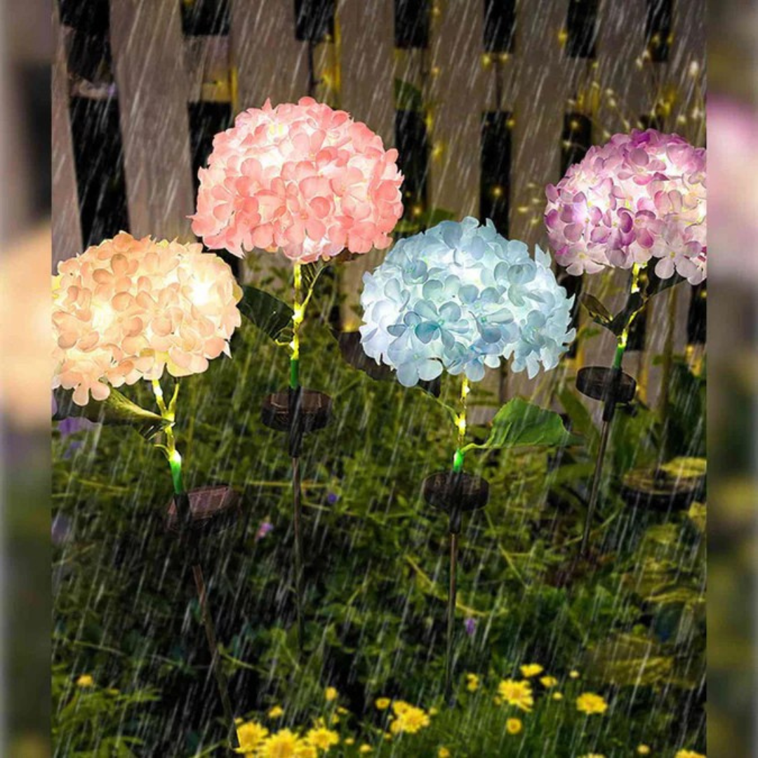Florora - Solar bloemen lantaarn voor tuin sfeer
