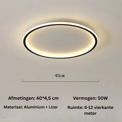 Plafonnier - Lampe LED Ronde Scandinave - Lumivane