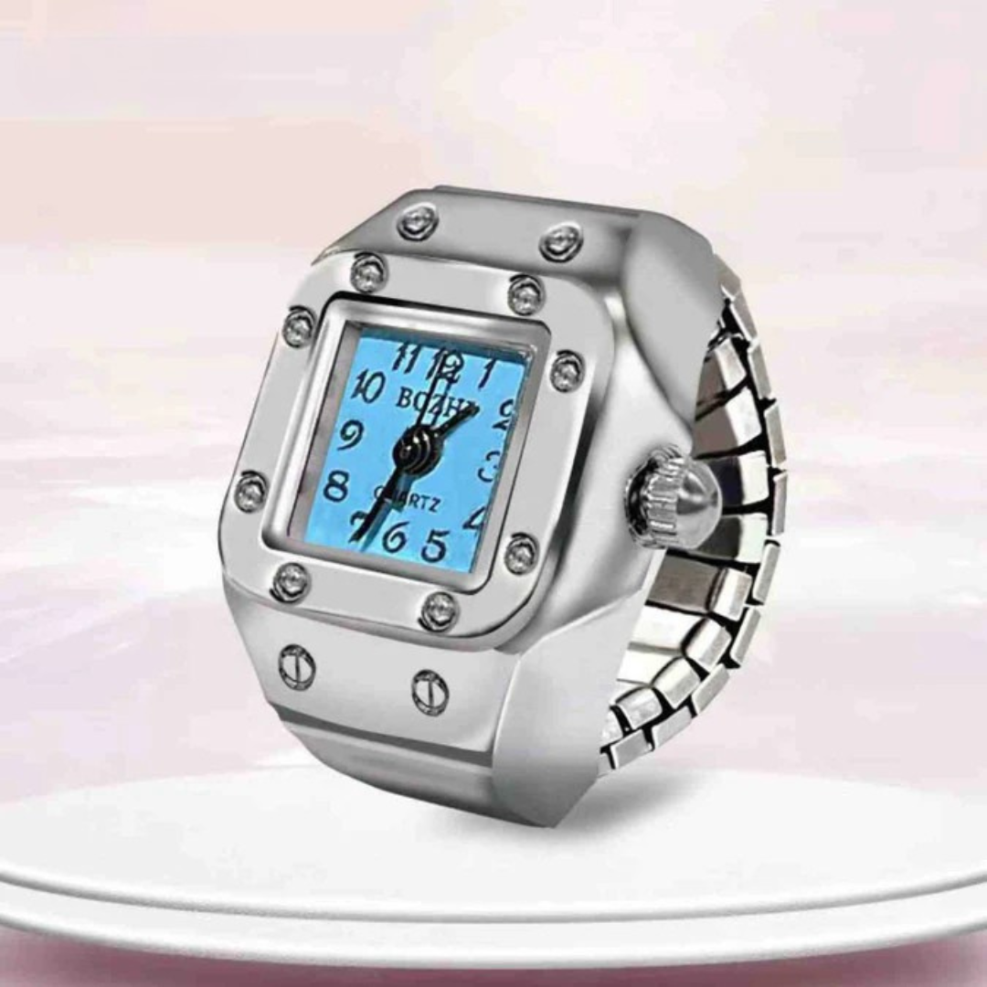 Timevera - Ring horloge - Verstelbaar stijlvol unisex design