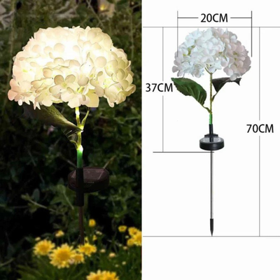 Florora - Lanterne solaire florale pour l'ambiance du jardin