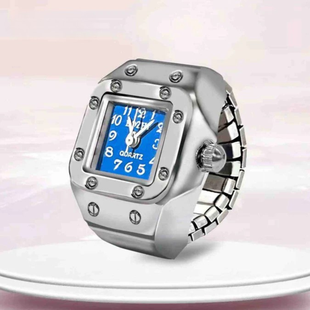 Timevera - Ring horloge - Verstelbaar stijlvol unisex design