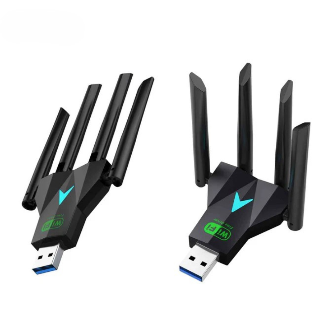 AeroLink - Adaptateur USB wifi bi-bande avec 4 antennes