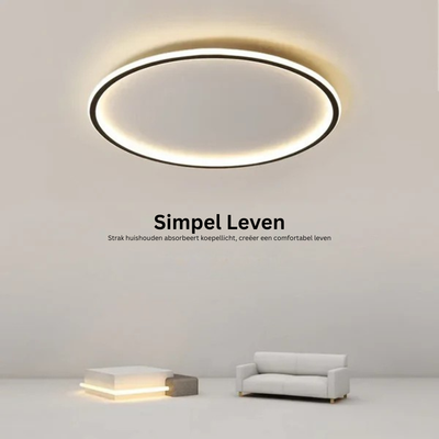 Plafonnier - Lampe LED Ronde Scandinave - Lumivane