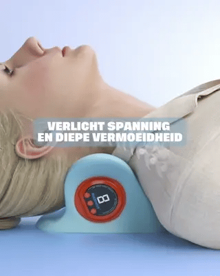 NeckEase - Coussin de massage cervical avec EMS et chaleur