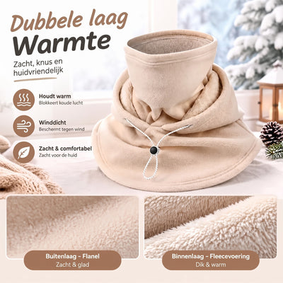 Norway Fleece Muts dubbele laag met fleecevoering