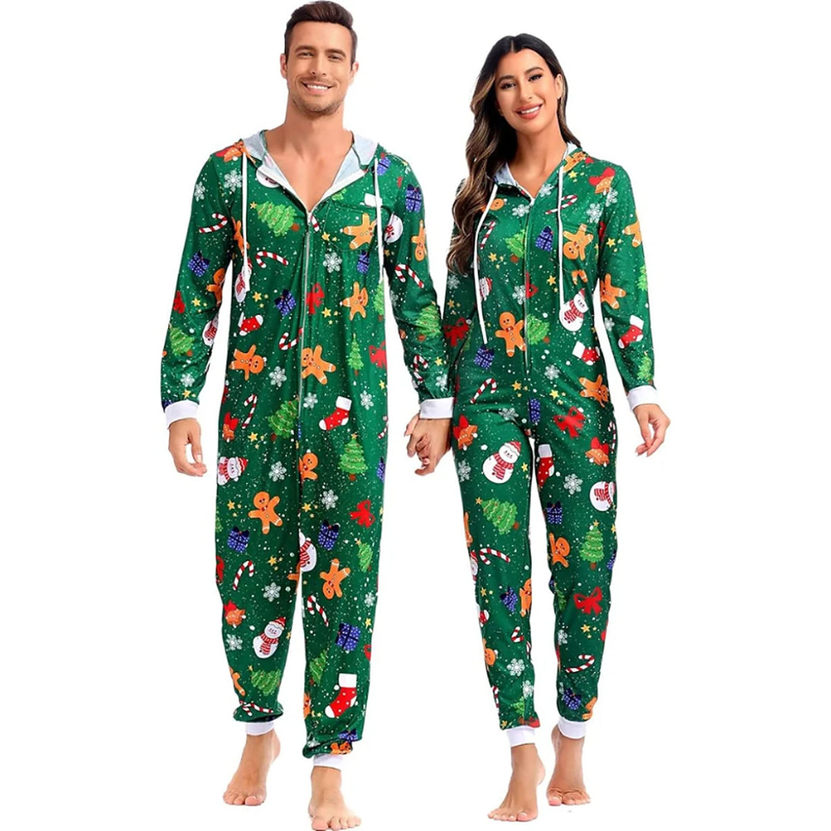 Onesie Volwassenen Groen