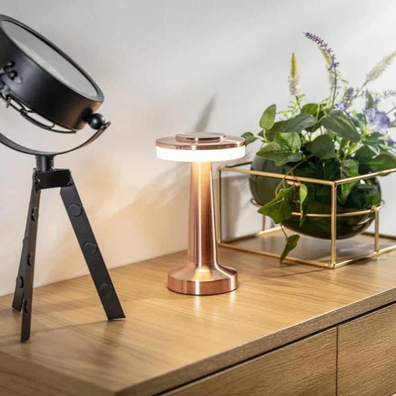Tafellamp - Draadloze Retro Sfeerlamp - Veloura