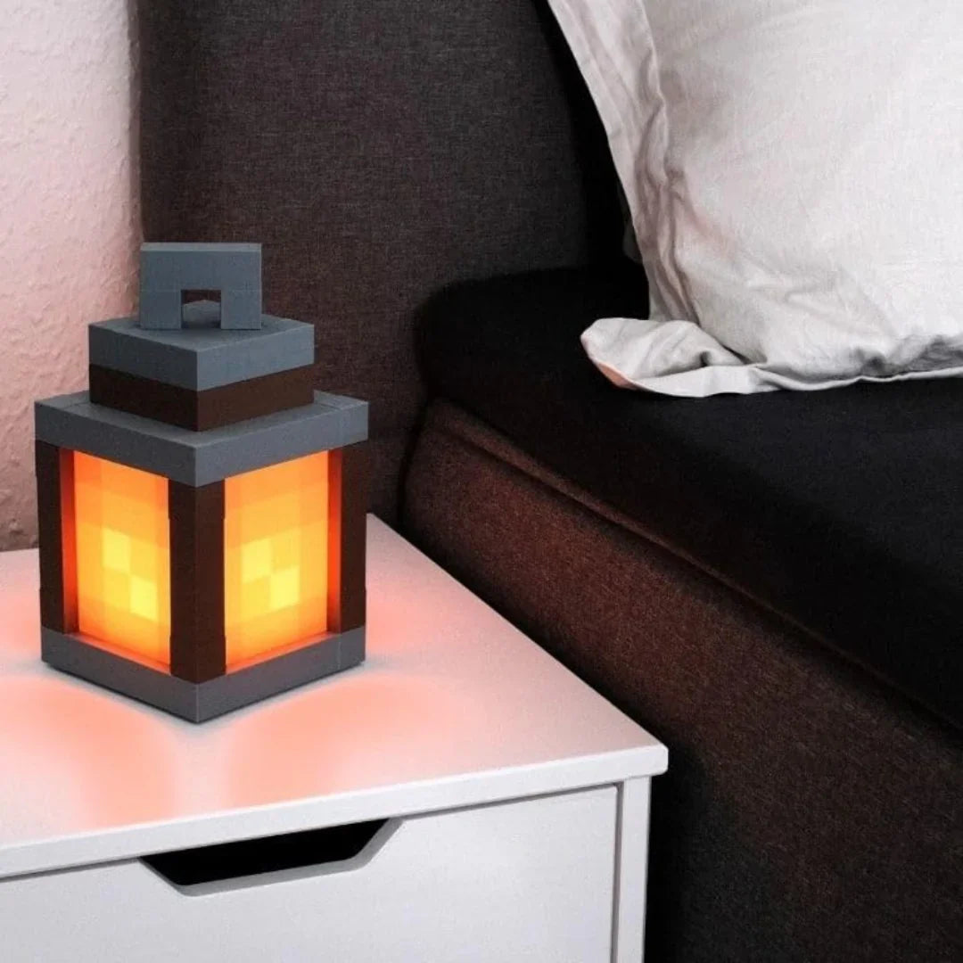 De Minecraft Lamp - Voor Echte Gamers