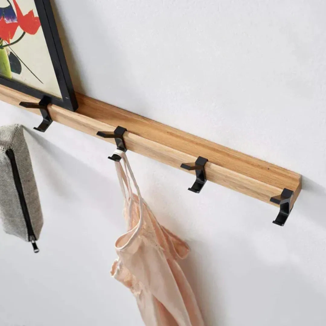 Porte-manteau mural - Crochets mobiles au design scandinave