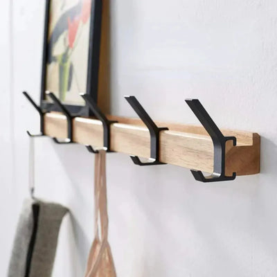 Porte-manteau mural - Crochets mobiles au design scandinave