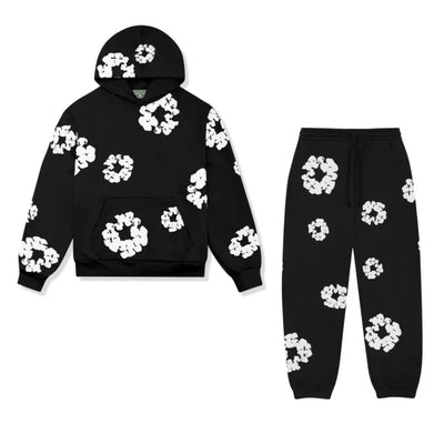 Flower Tears - Survêtement - Ensemble confortable pour femmes avec motif floral