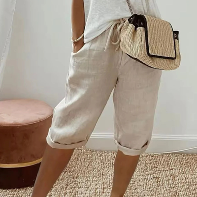 Solvera - Short - Short Stretch Confortable pour les Journées d'Été