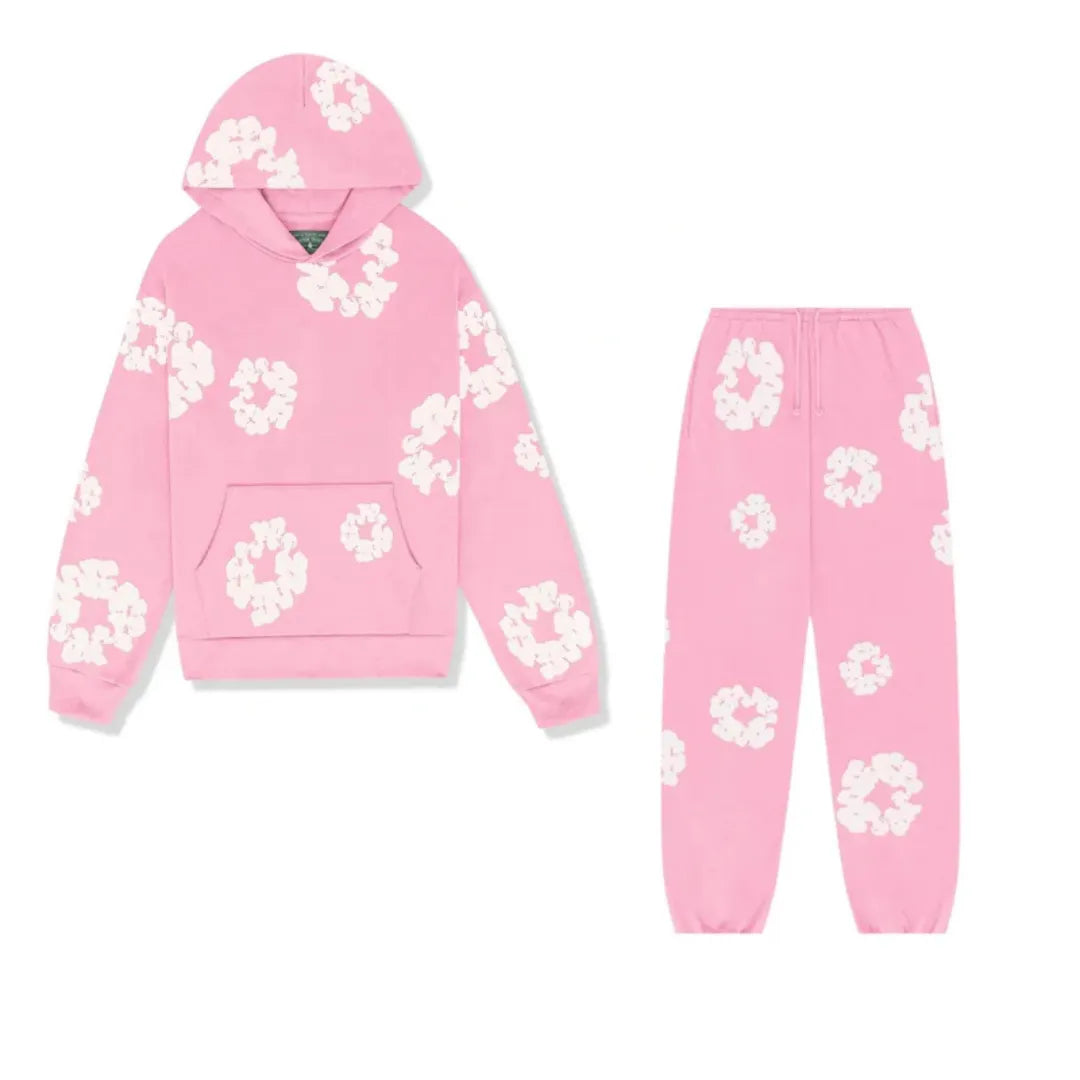 Flower Tears - Survêtement - Ensemble confortable pour femmes avec motif floral