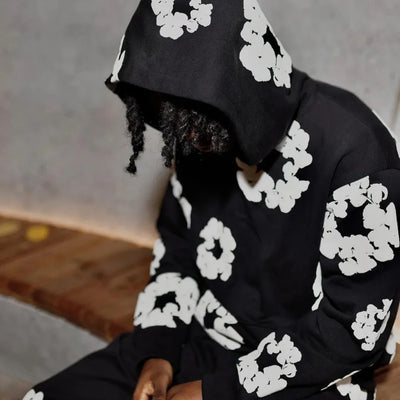 Flower Tears - Survêtement - Ensemble confortable pour femmes avec motif floral