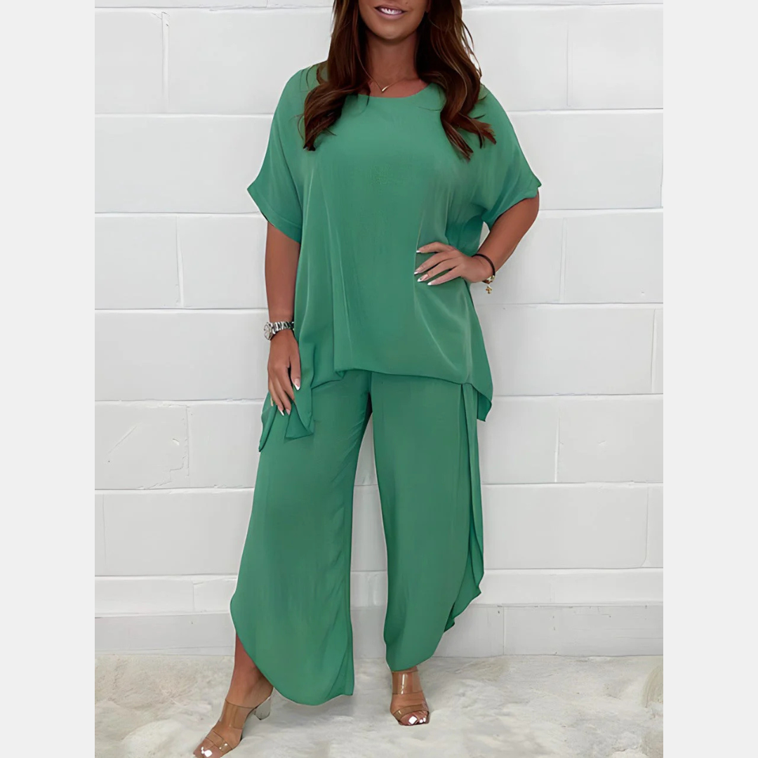 Ensemble deux pièces - Ensemble oversize confortable avec un look élégant