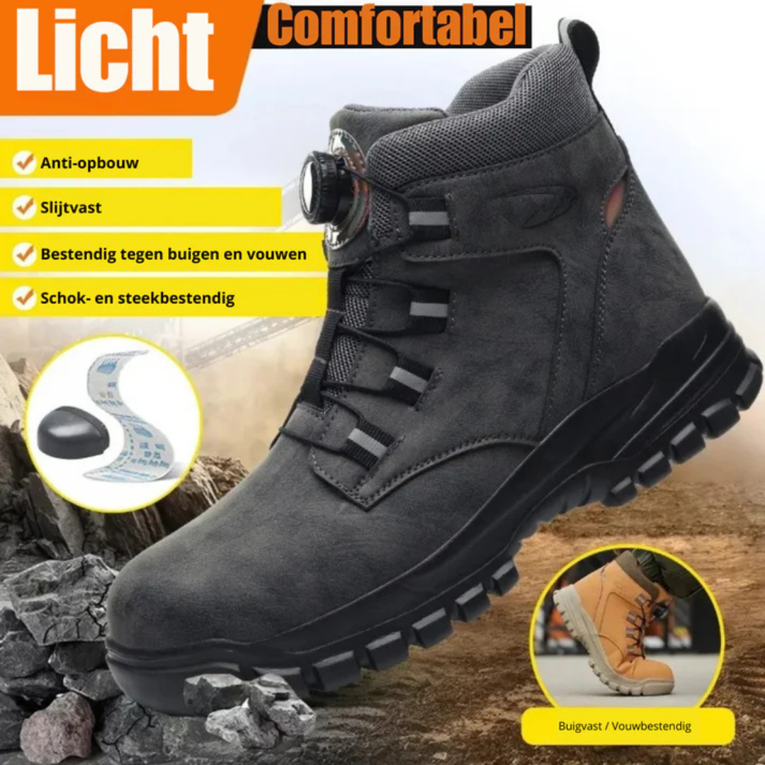 SteelGuard Pro - Chaussures de sécurité - Chaussures de travail protectrices avec confort et adhérence