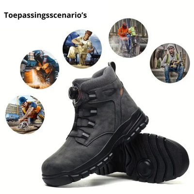 SteelGuard Pro - Veiligheids Schoenen - Beschermende Werkschoenen met Comfort en Grip