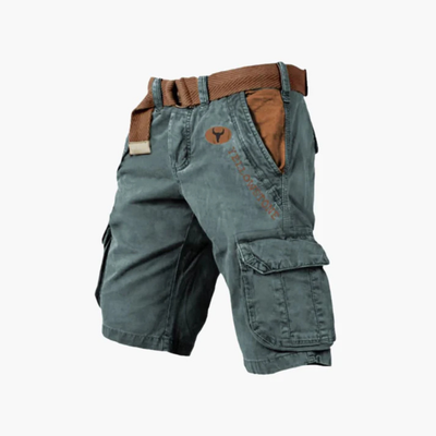 Short Cargo - Short de Travail Robuste à 6 Poches et Confortable - 1+1 Gratuit