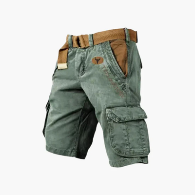 Short Cargo - Short de Travail Robuste à 6 Poches et Confortable - 1+1 Gratuit
