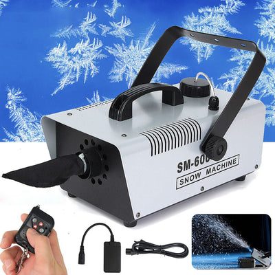 Sneeuwmachine 600W – Sneeuwmaker met Afstandsbediening voor Kerst (8)