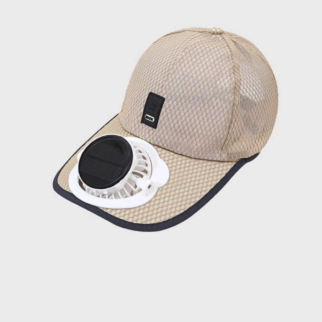 SolarCap™ – Baseball Cap met Ingebouwde Ventilator