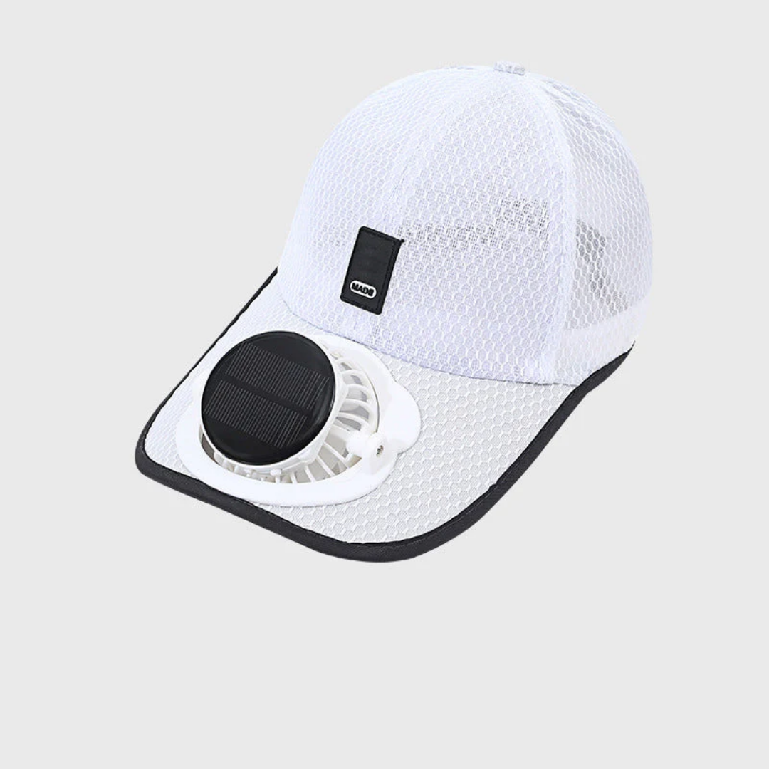 SolarCap™ – Baseball Cap met Ingebouwde Ventilator