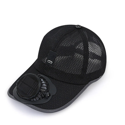 SolarCap™ – Baseball Cap met Ingebouwde Ventilator