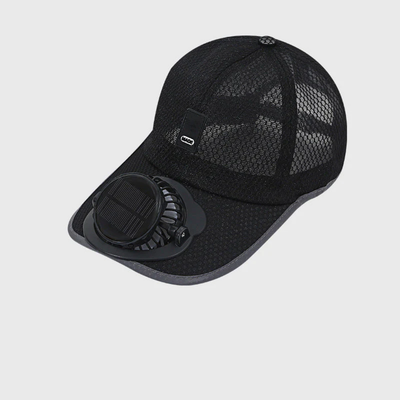 SolarCap™ – Baseball Cap met Ingebouwde Ventilator