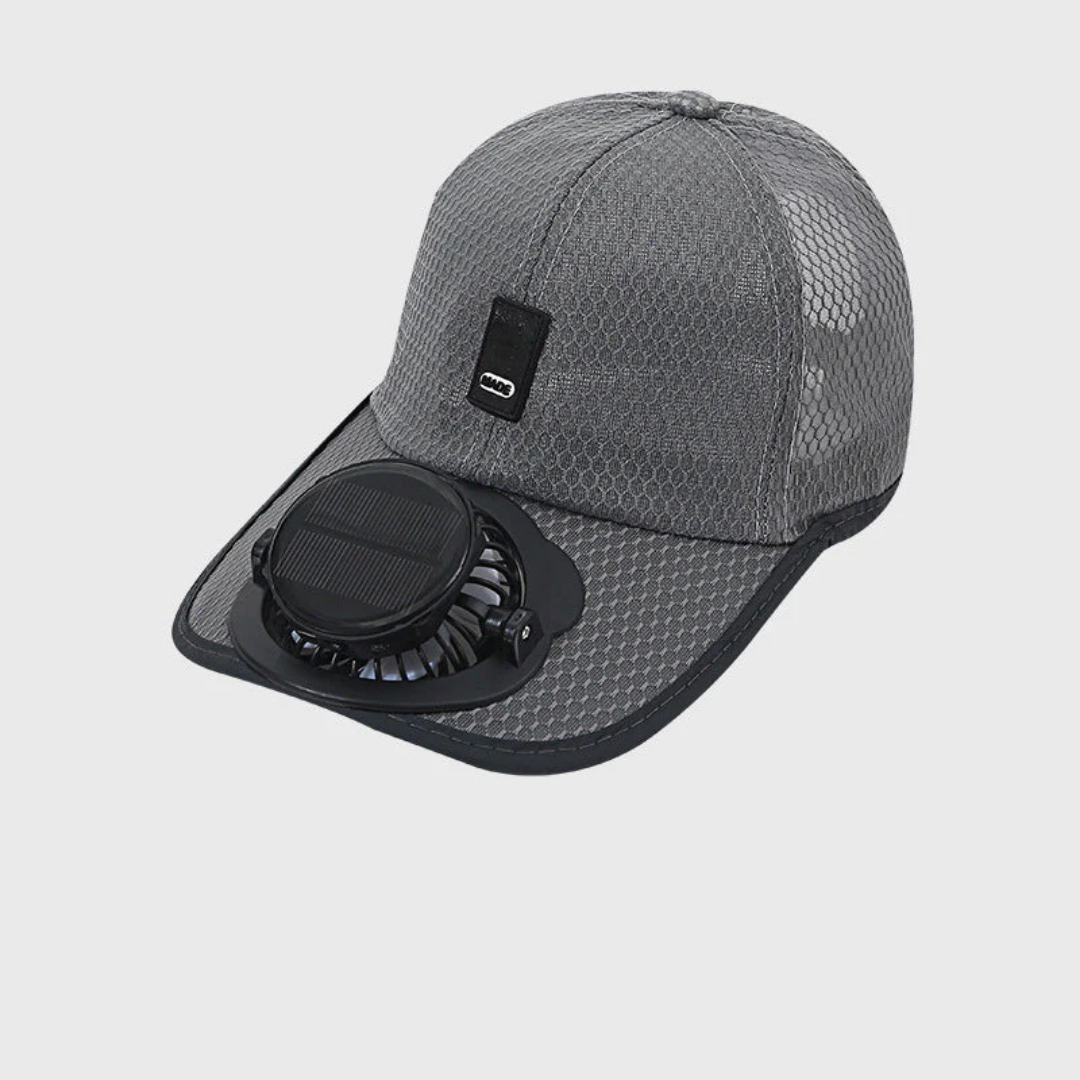 SolarCap™ – Baseball Cap met Ingebouwde Ventilator