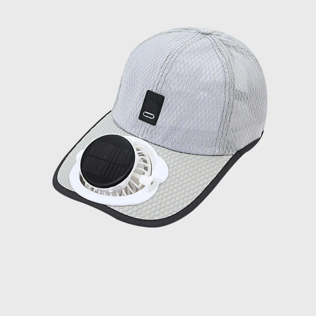 SolarCap™ – Baseball Cap met Ingebouwde Ventilator