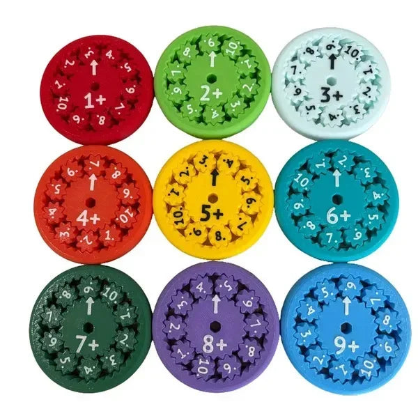 MathMaster - Fidget Spinner: Train Wiskundige Vaardigheden (1+1 Gratis)