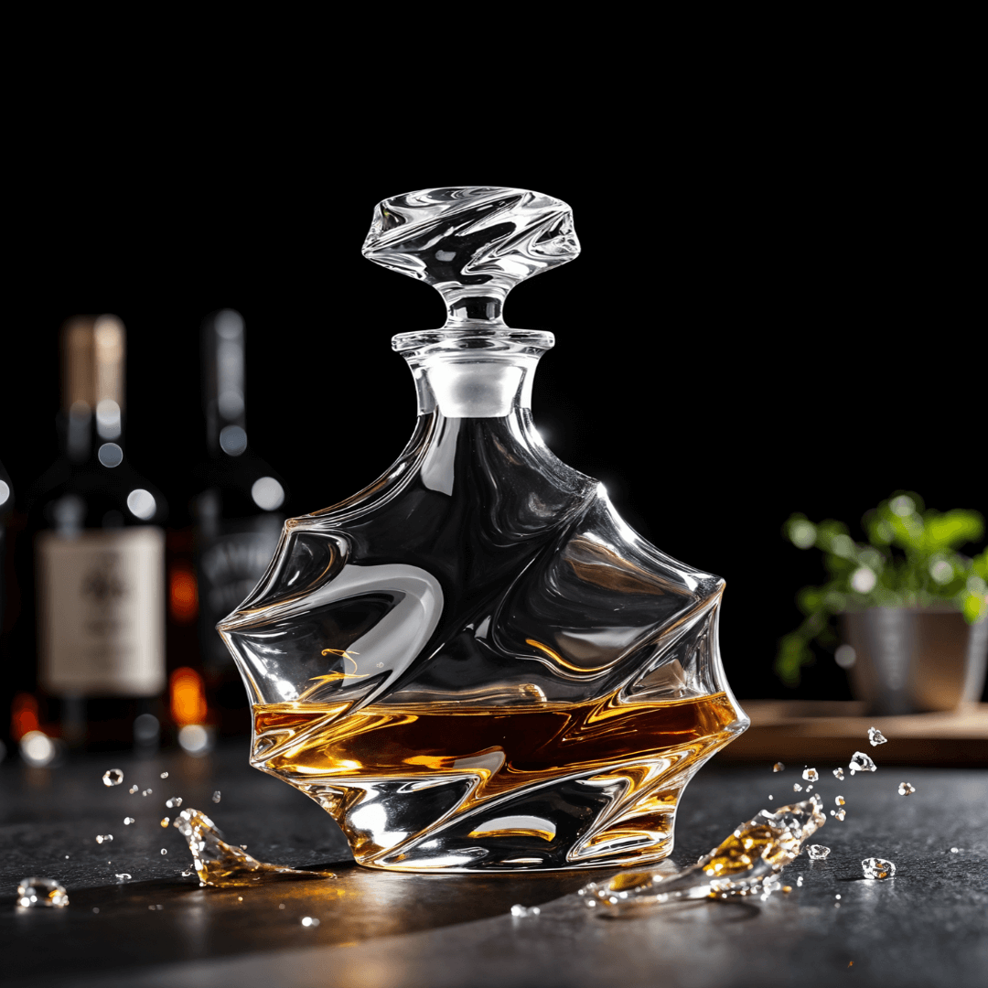 Noble Oak  - Whisky Decanter - Handgemaakt Kristal & Luxe Design