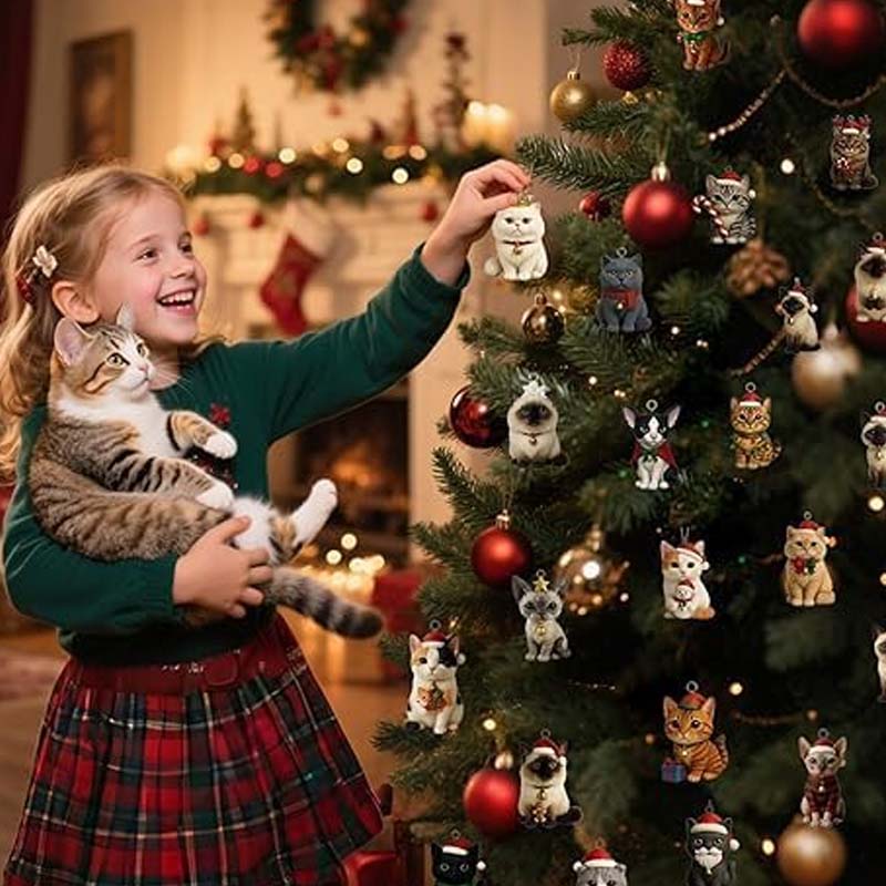 Adventskalender met 24 vrolijke katten - 2025