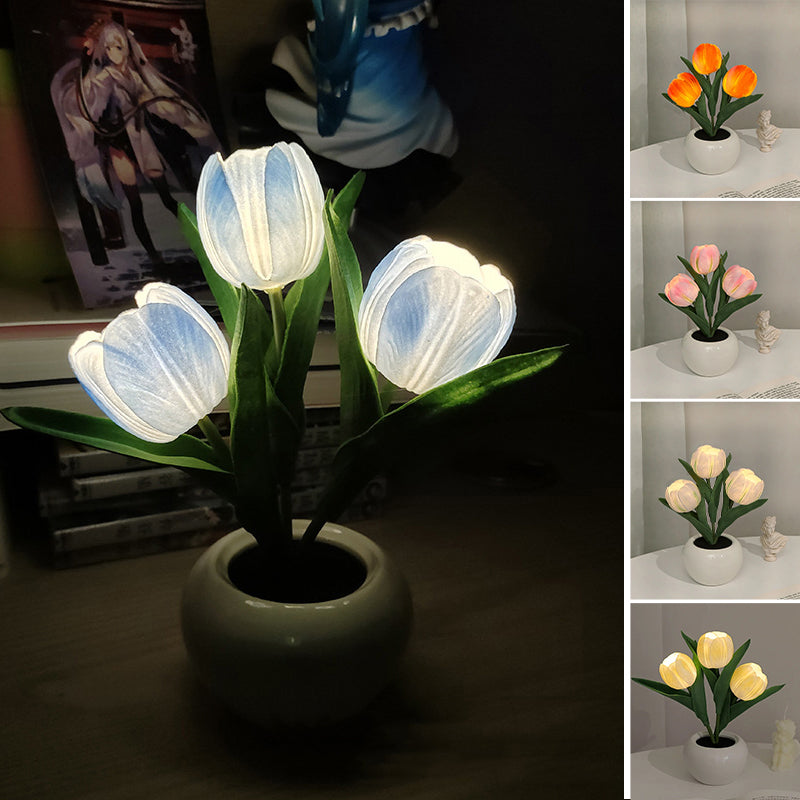 Tulpenlamp LED - Decoratief Geschenk van Liefde