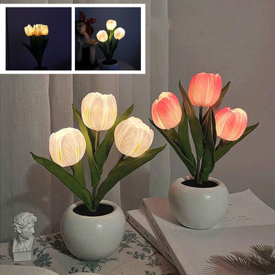 Tulpenlamp LED - Decoratief Geschenk van Liefde