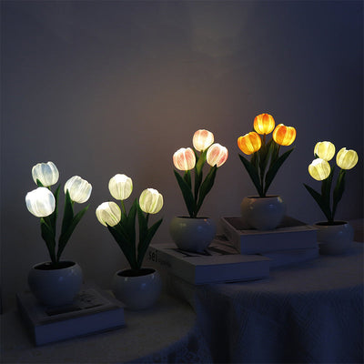 Tulpenlamp LED - Decoratief Geschenk van Liefde